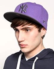 New Era NY Contrast Visor Cap