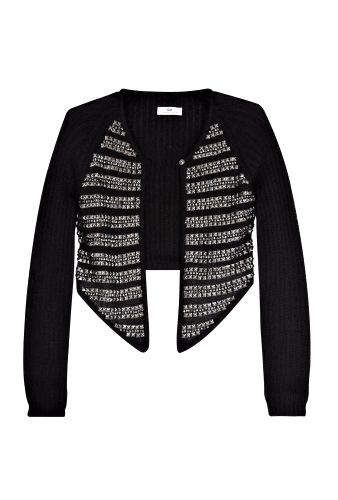 Night Crystal Cropped Cardigan by Day Birger et Mikkelsen