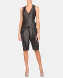 NINA RICCI - Kort dungaree