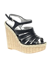 Nine West Befriend Strappy Heeled Wedge Sandals