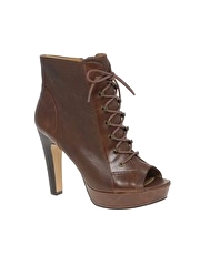 Nine West Buren Peep Toe Heeled Boot