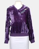 NINELIVES - Sweatshirt med huva
