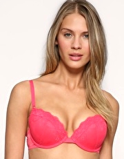 No Romeo Padded T-shirt Bra With Lace