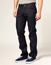 Nudie Average Joe Dry Organic Straight Jeans