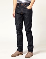 Nudie Big Bengt Dry Dirt Organic Loose Tapered Jeans