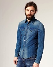 Nudie Herbert Denim Shirt
