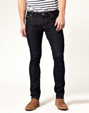 Nudie Long John Dry Stretch Skinny Jeans