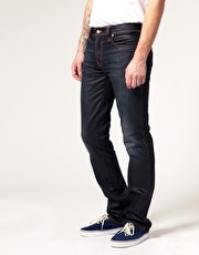 Nudie Slim Jim Glacier Indigo Straight Jeans - 2