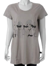 Nümph T-shirt, enfärgad