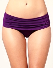 O Beach Bikini Briefs With Fold-Down Front