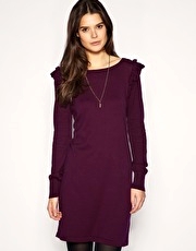 Oasis Frill Shoulder Dress