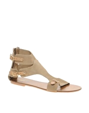 Oasis Jelisa Suede Buckle Sandals