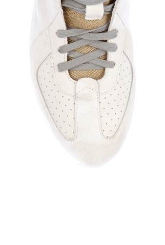 Off White Velco Strap High-top Sneakers by Burberry