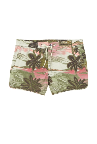 Olive California Print Swim Shorts by Marc by Marc Jacobs