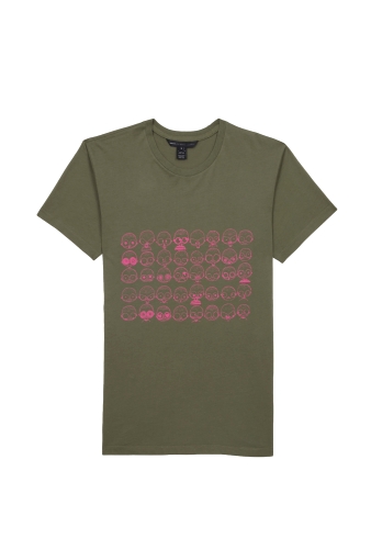 Olive Mr Marc Expressions Tee by Marc by Marc Jacobs