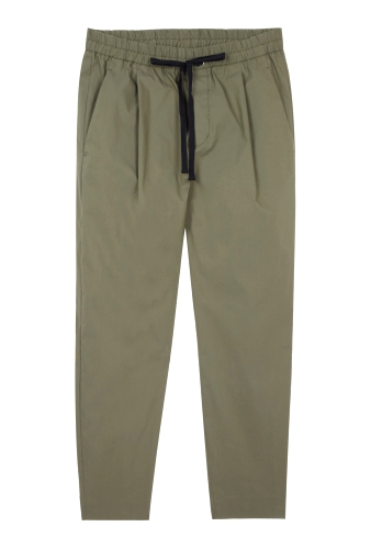Olive Tie Waist Tapered Trousers by 3.1 Phillip Lim