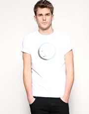 Original Penguin Circle Logo Print T-Shirt