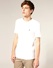 Original Penguin Crew Neck Stitch Logo T-shirt