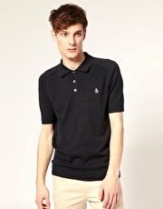 Original Penguin Knitted Polo Shirt