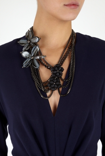 Orlanda Resin Flower Necklace by Sportmax