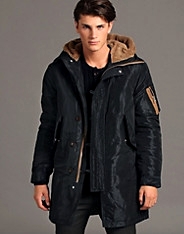Padded Parka Coat