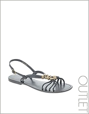 Park Lane Multi Strap Flat Sandals