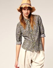 Paul by Paul Smith Kanga Floral Print Shirt