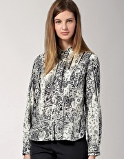 Paul by Paul Smith Paisley Bandana Print Shirt