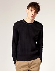 Paul Smith Jeans Cable Knit Jumper