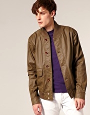 Paul Smith Jeans Shawl Neck Twill Jacket
