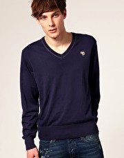 Paul Smith Jeans V-Neck Jumper