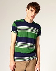 Paul Smith Jeans Varied Stripe Crew Neck T-shirt - 2