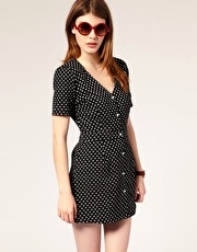 People Tree School Of Fair Trade By Emma Watson Handwoven Dots Dress