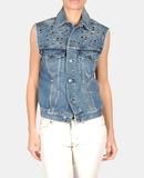 (+) PEOPLE - Ytterplagg denim
