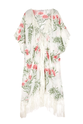 Petal Fringed Kaftan by Kite & Butterfly