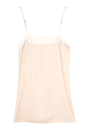 Petal Reversed Charmeuse Camisole by Ian R.N