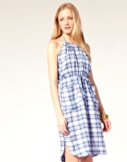 Peter Jensen Halter Neck Pocket Dress