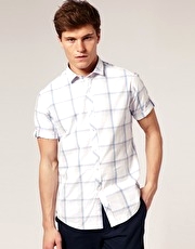 Peter Werth Large Check Short Sleeve