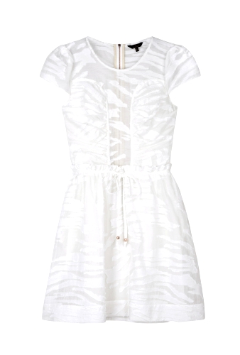 Petticoat White Picnic Dress by Mulberry