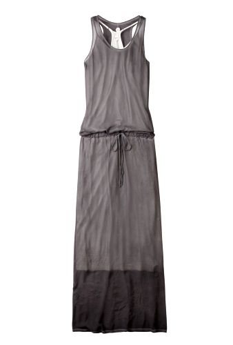 Pigment Chiffon Sleeveless Full Length Dress by Ian R.N