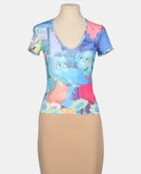 PIN UP - Kortärmad t-shirt
