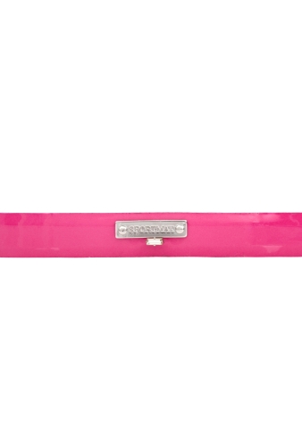 Pink Abonna Fluro Skinny Belt by Sportmax