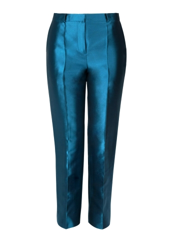 Pleat Skinny Trouser by Jaeger