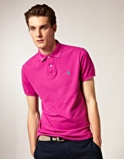 Polo Ralph Lauren Plain Logo Slim Fit Polo - 3