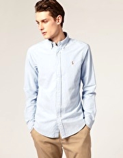 Polo Ralph Lauren Plain Oxford Slim Fit Shirt