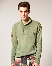 Polo Ralph Lauren Shawl Collar Sweat Shirt