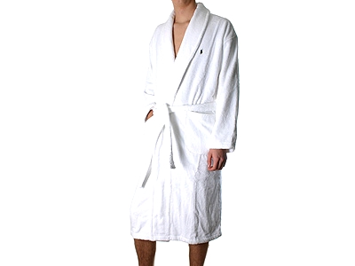 Polo Ralph Lauren - Shawl Collar White Robe