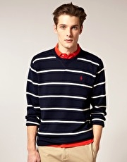 Polo Ralph Lauren Striped Crew Neck Sweater