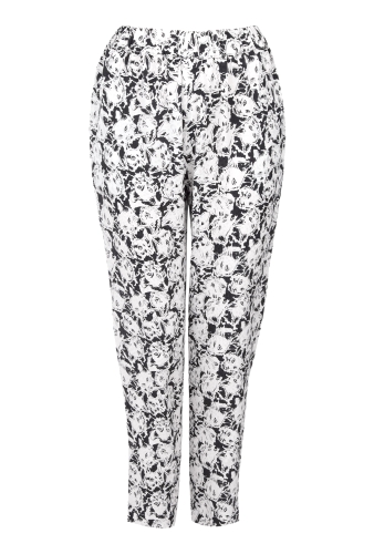 Poum Catprint Silk Easy Pants by Paul & Joe