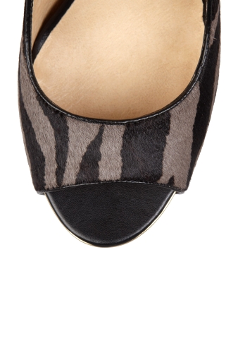 Pressley Tiger Peeptoe Platform by Michael Michael Kors
